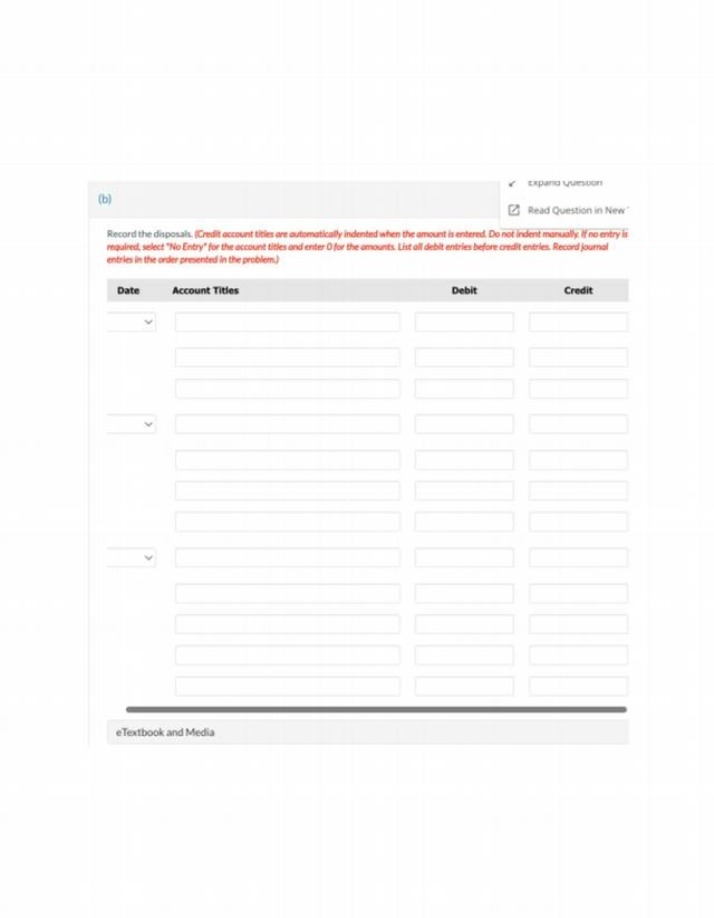 Recording Disposals - A Guide for Accurate Journal Entries