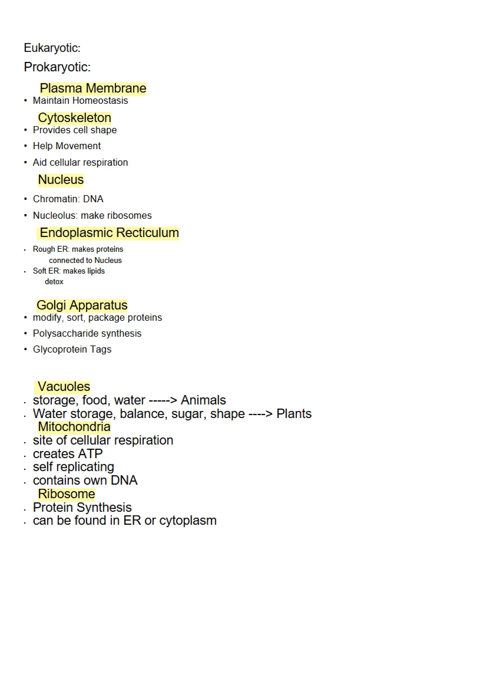 Cell Biology
