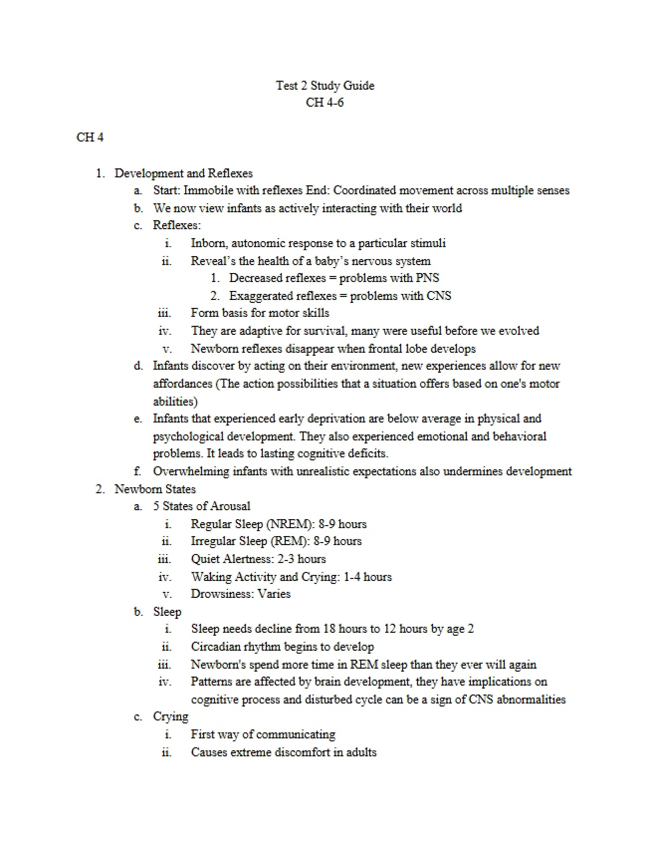 Second Test Preparation Guide
