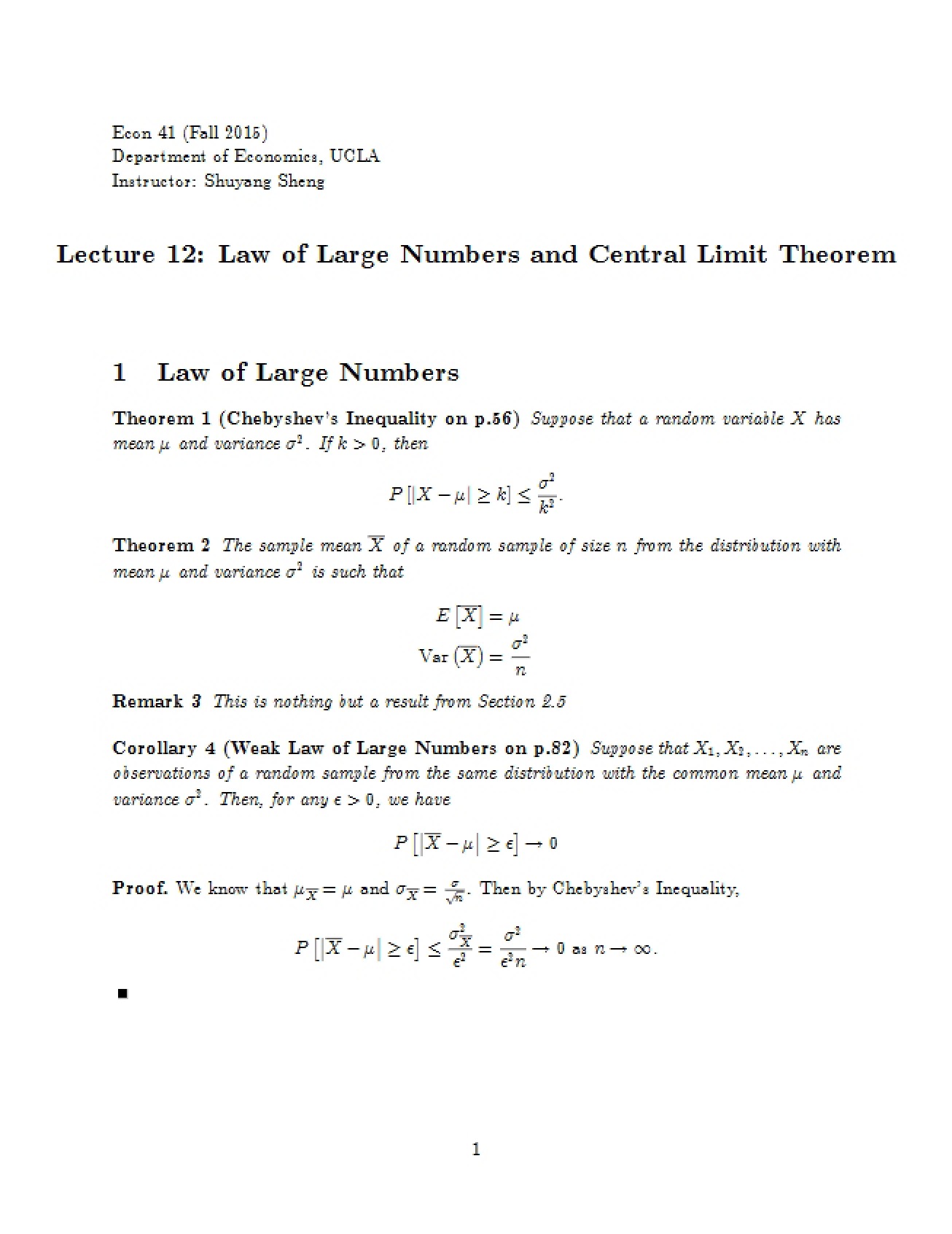 Lecture 12 General Economics