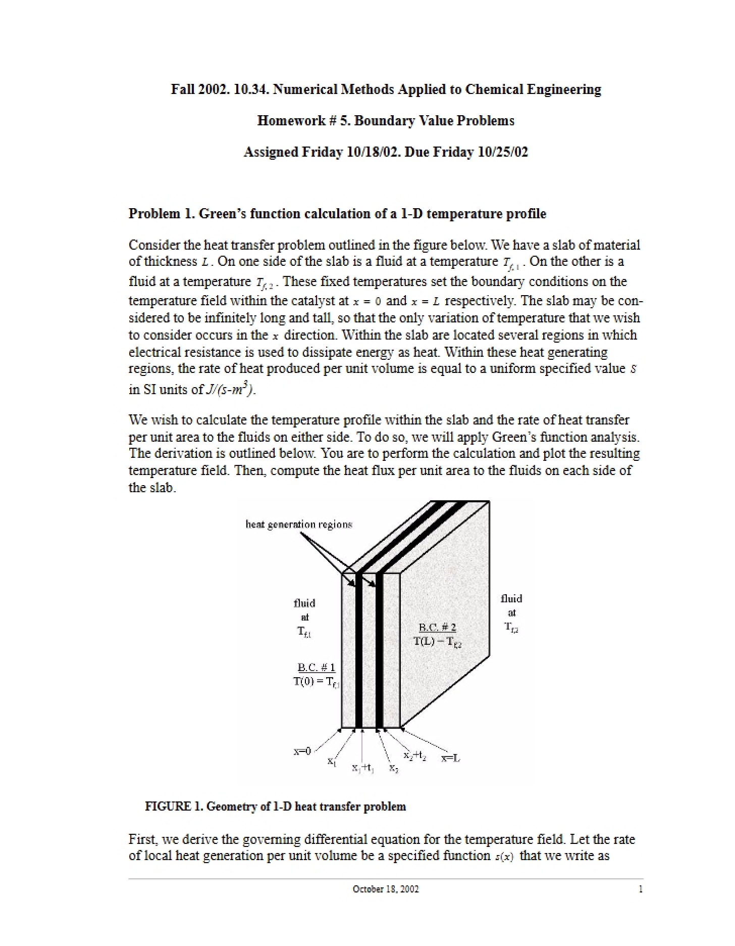 Value Problems regarding Boundaries