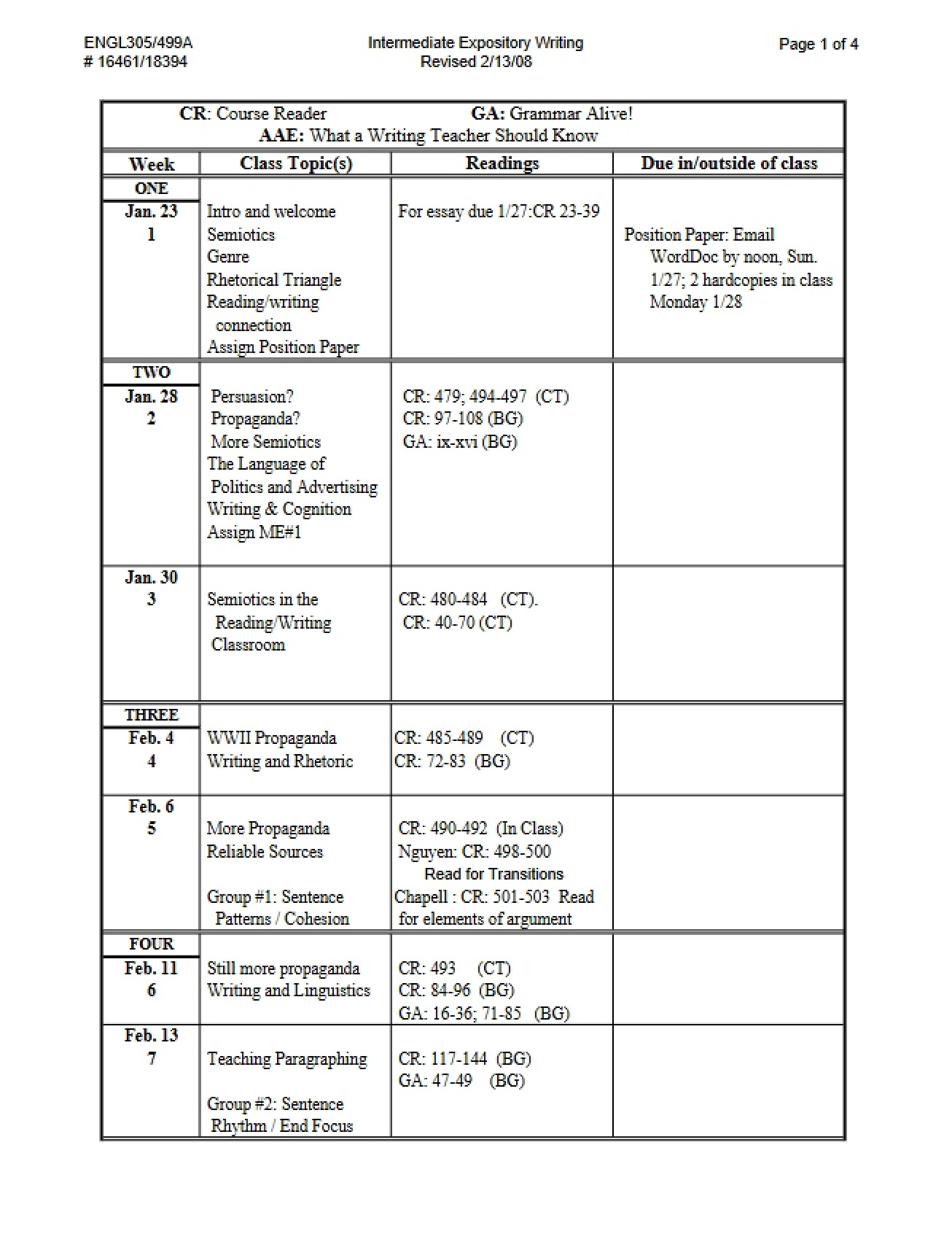 Expository Writing Syllabus V2