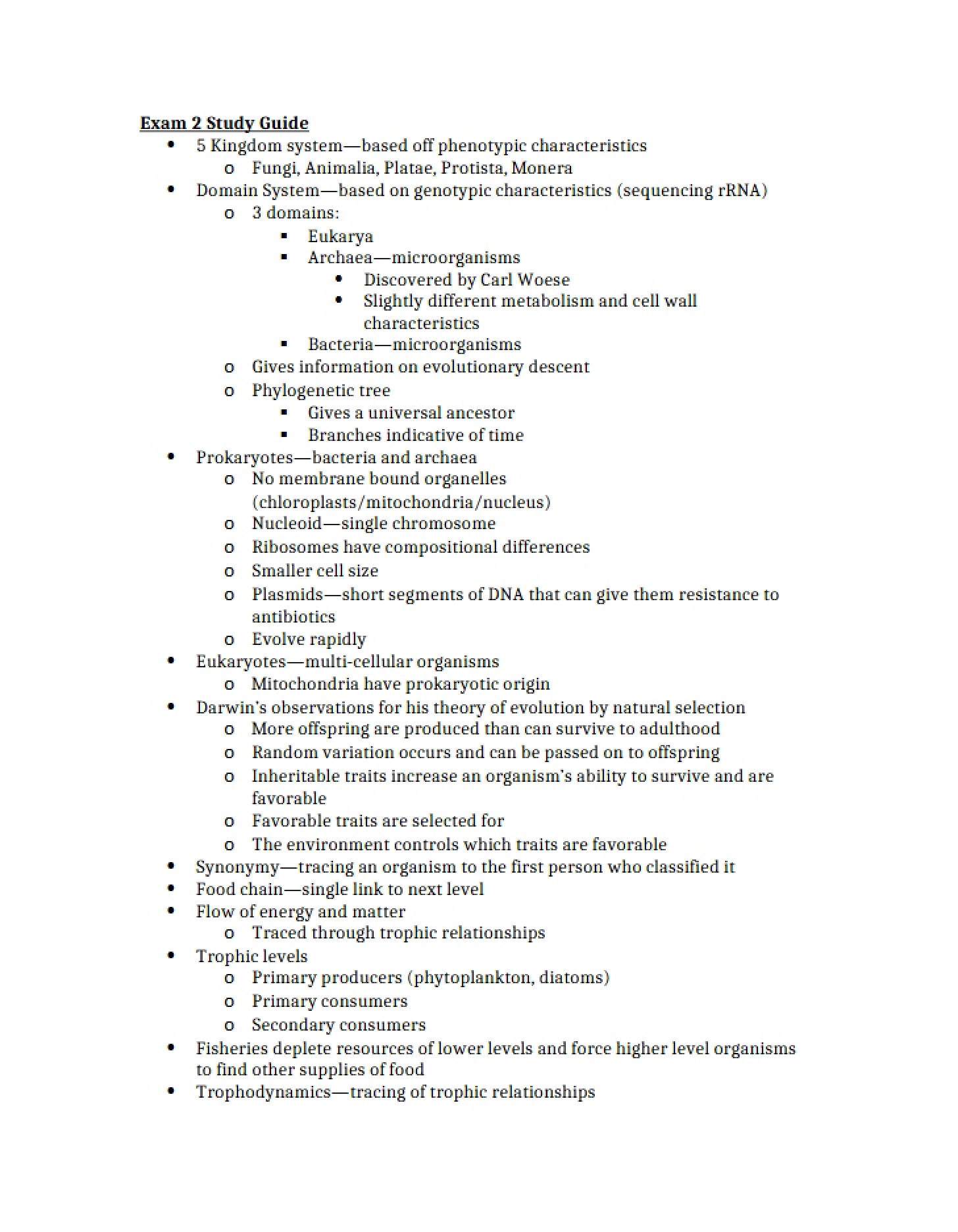 Examination 2