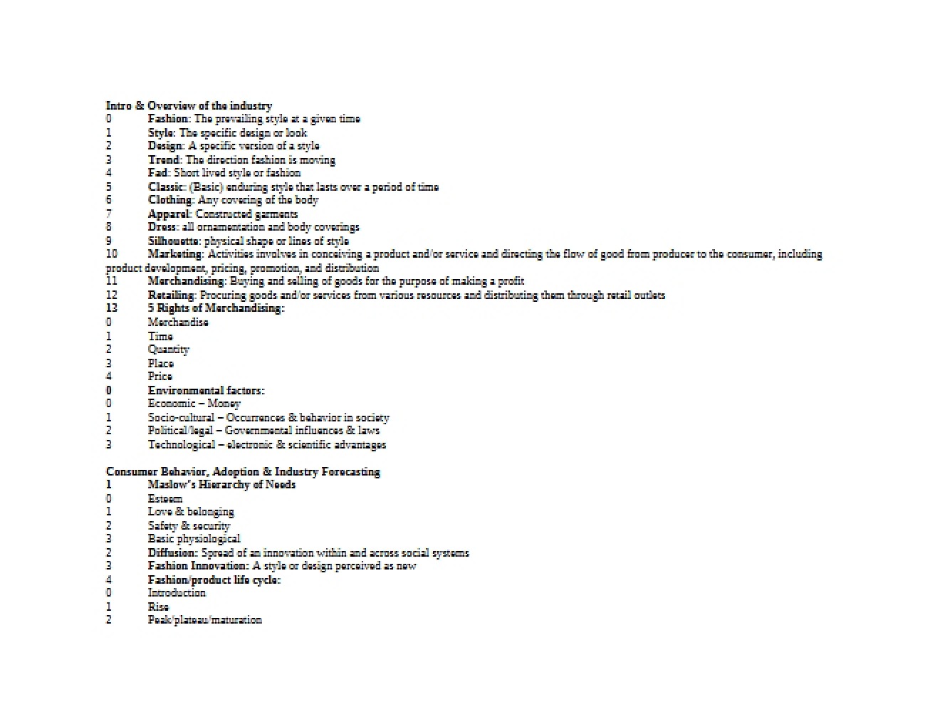Collection of Lecture Notes