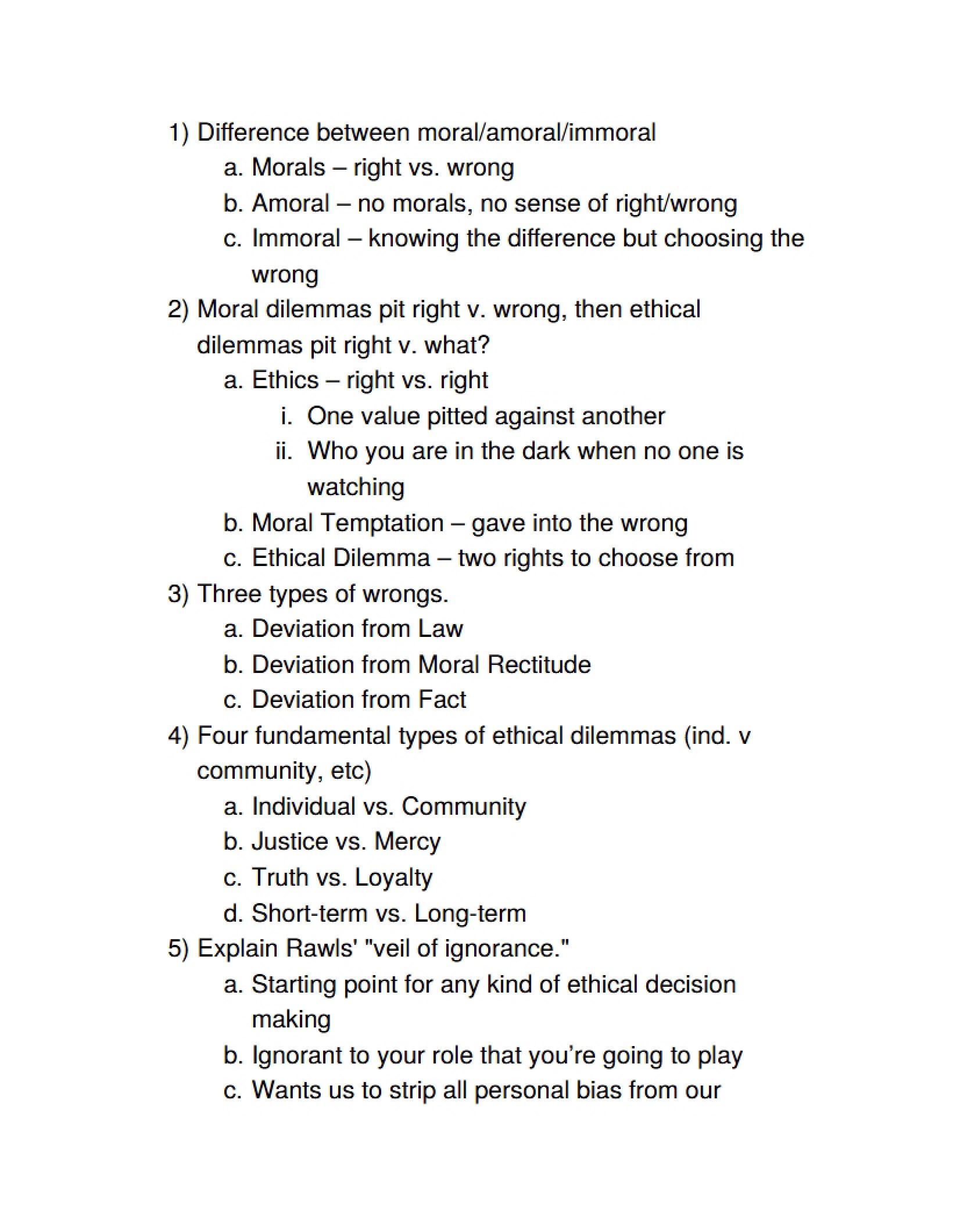 Stratcom Lecture Notes