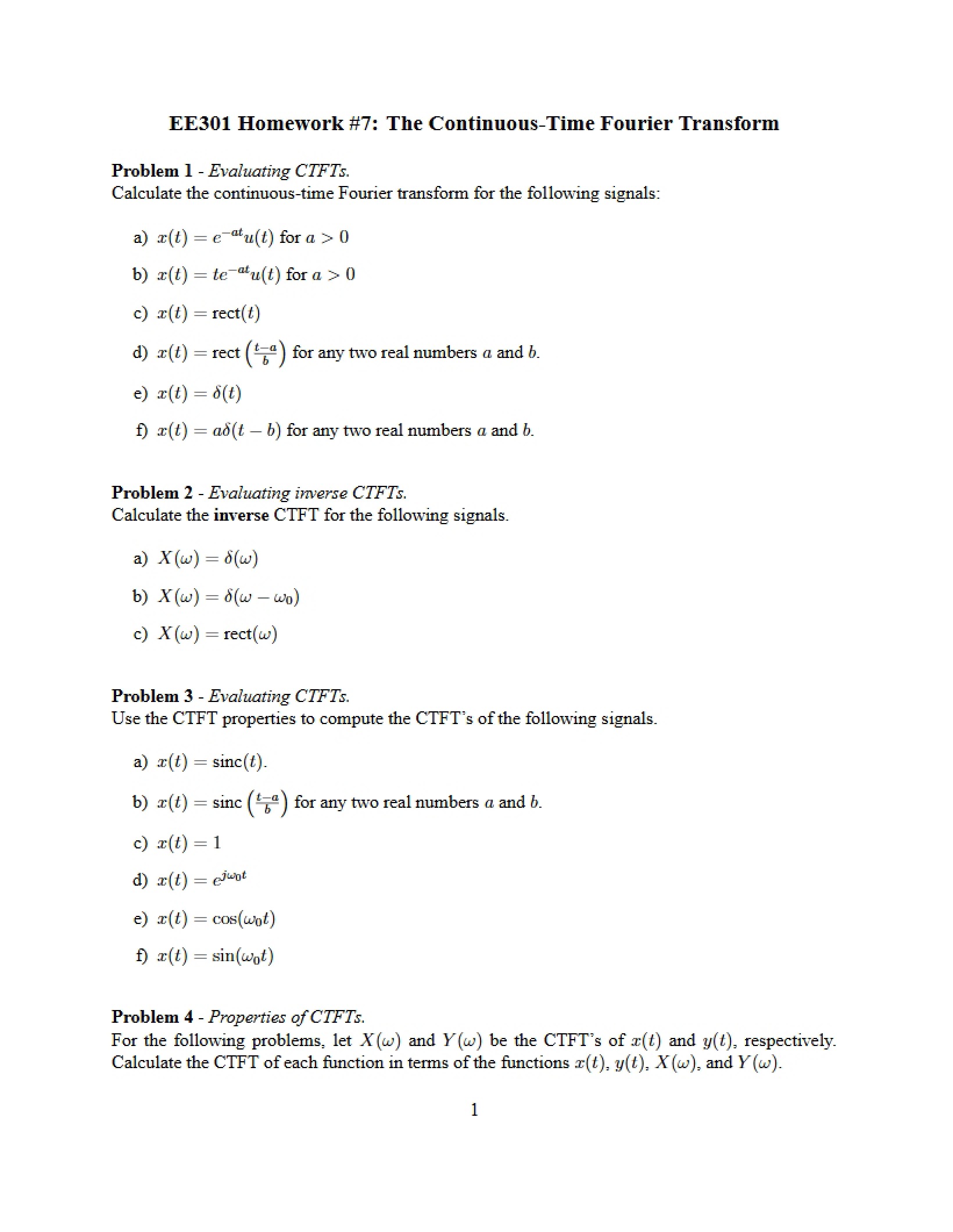 Assignment Seven