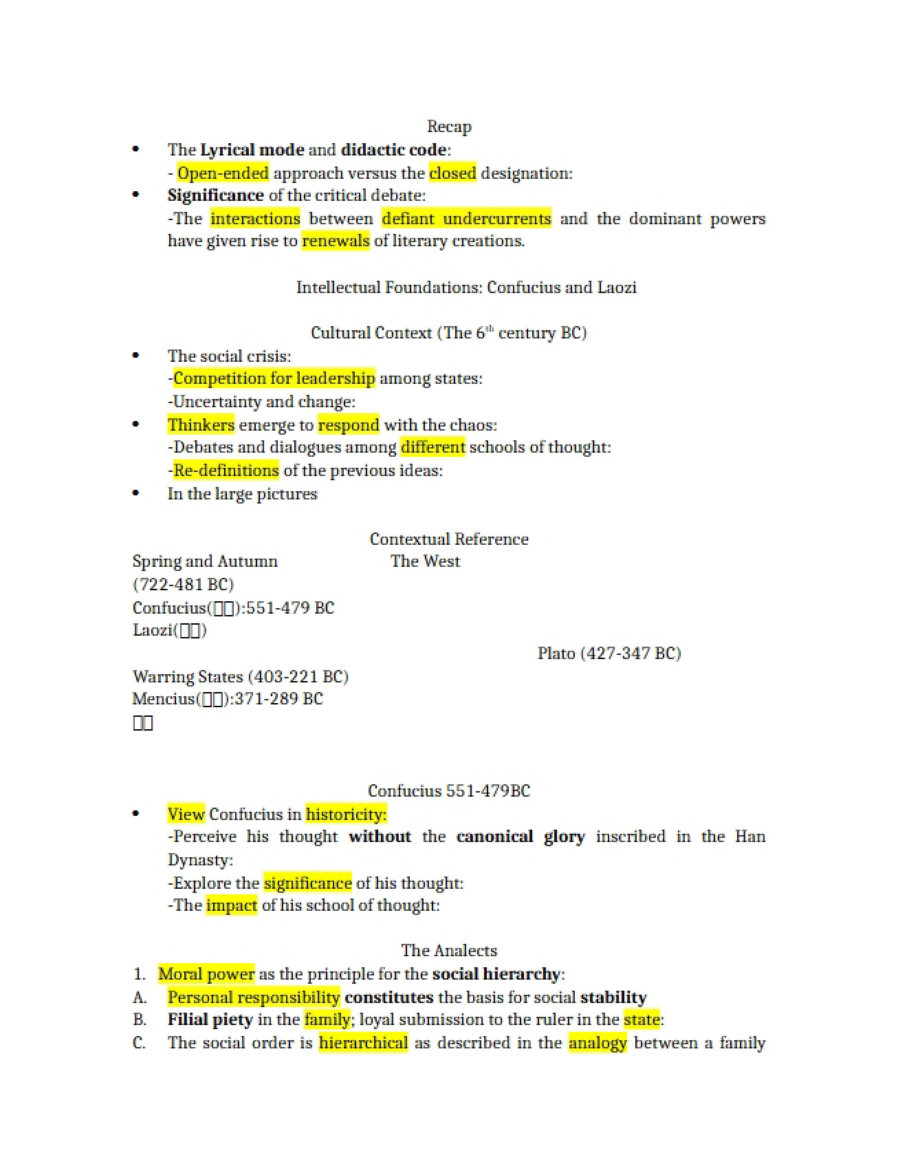 Lecture January 13, 2014 (Part 1)