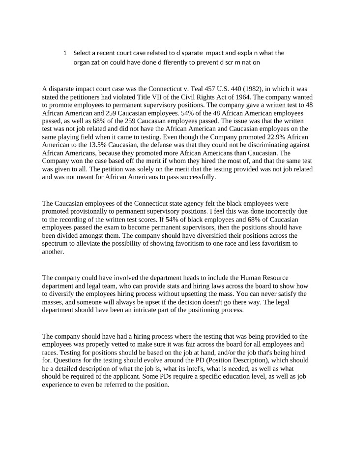 HRM634 Assignment 3