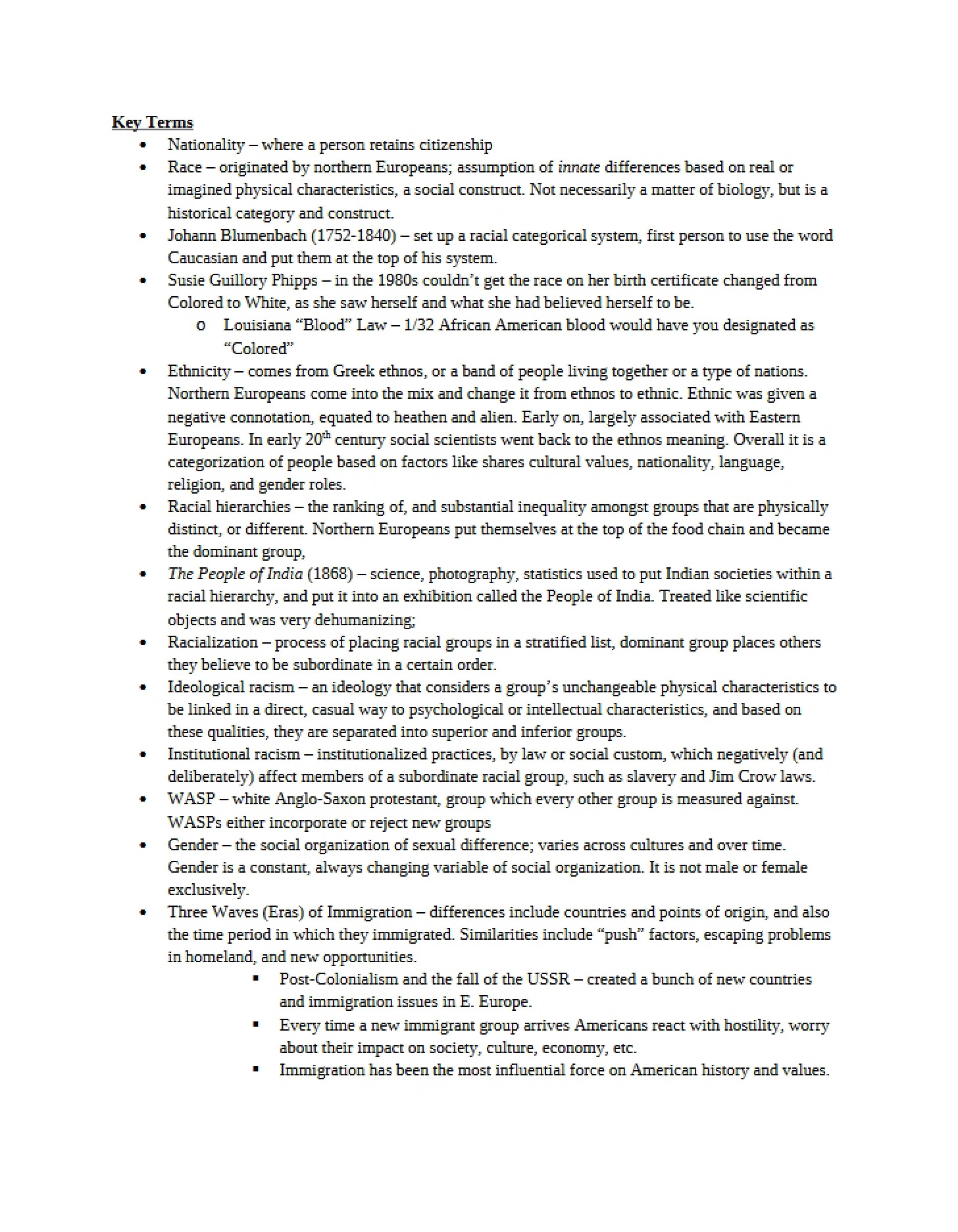 Sociocultural Narrative of the Black American Community