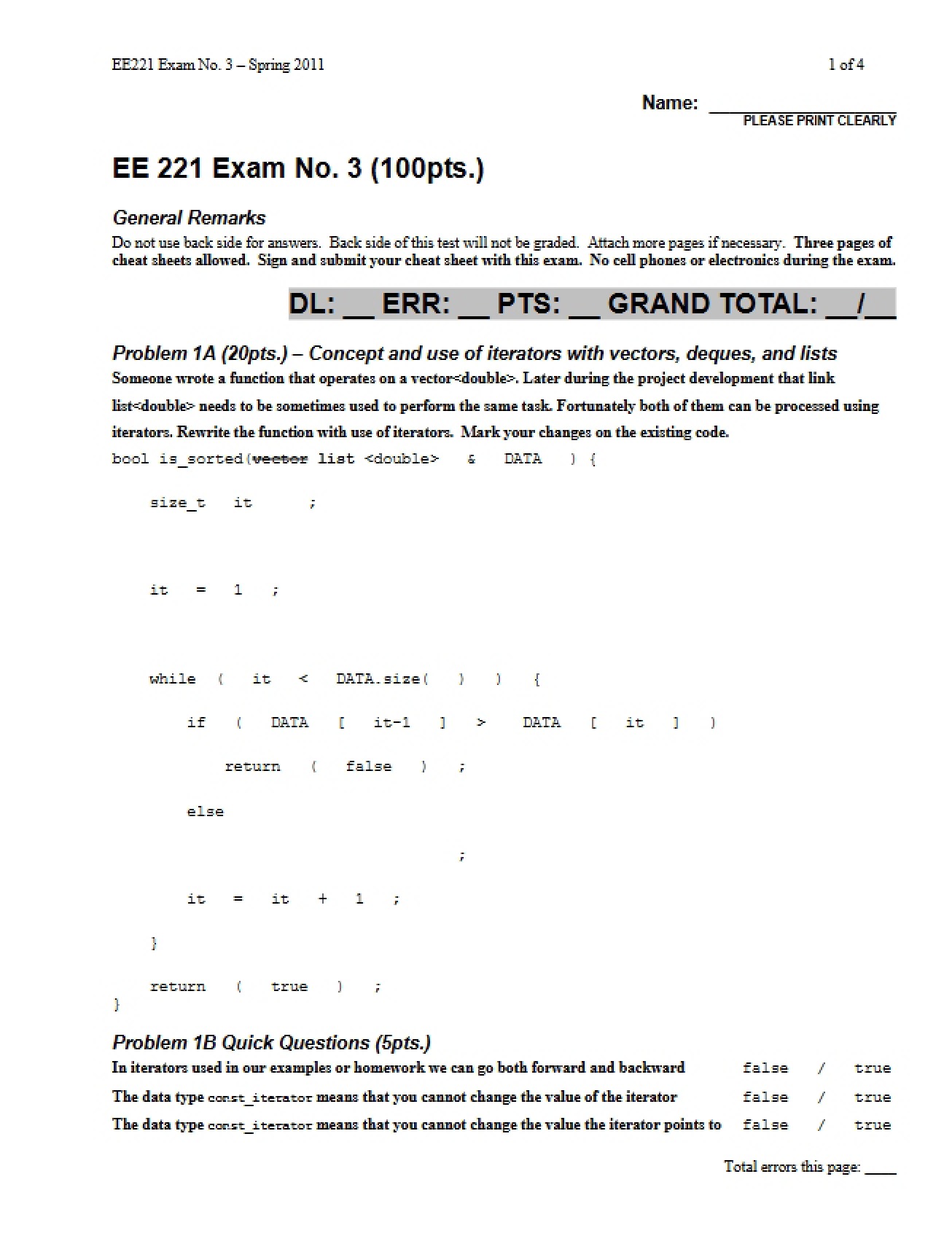 Problem A1