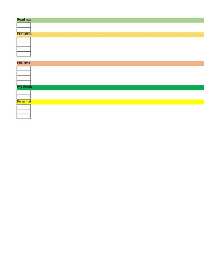 AFM 291 - Week 4 Weekly Checklist