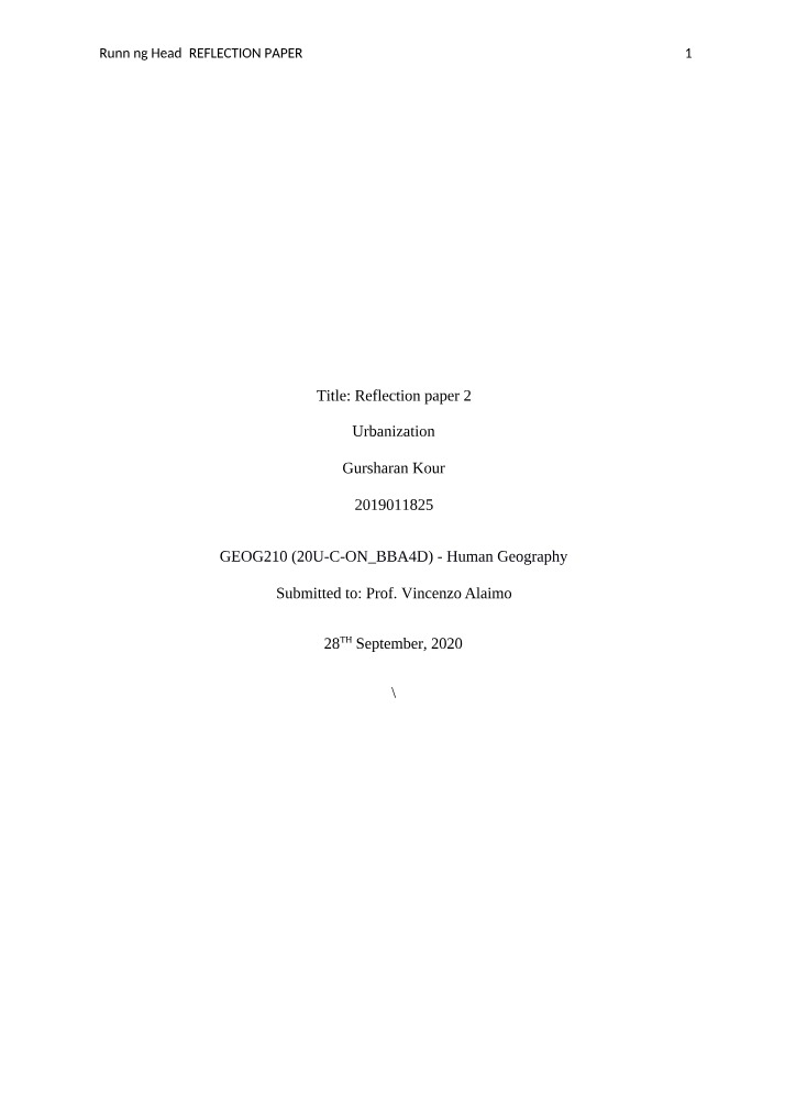 Impact and Challenges of Urbanization
