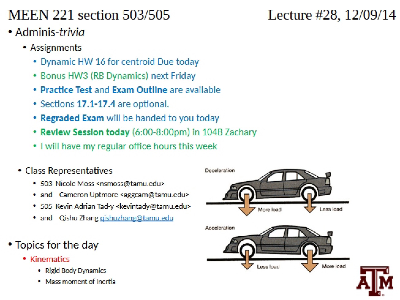 Lecture Number Twenty-Eight (PDF Version)