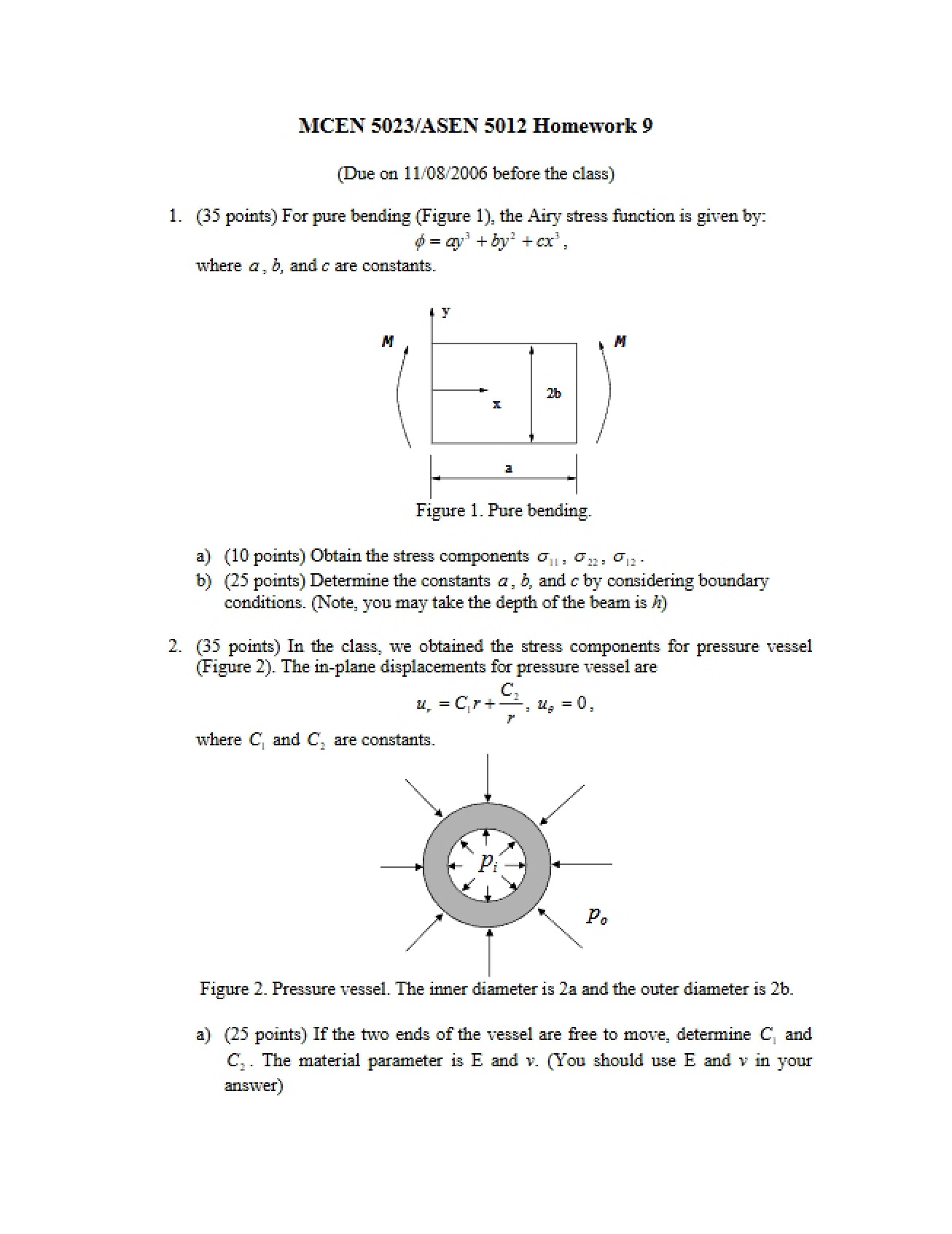 Homework Assignment Nine