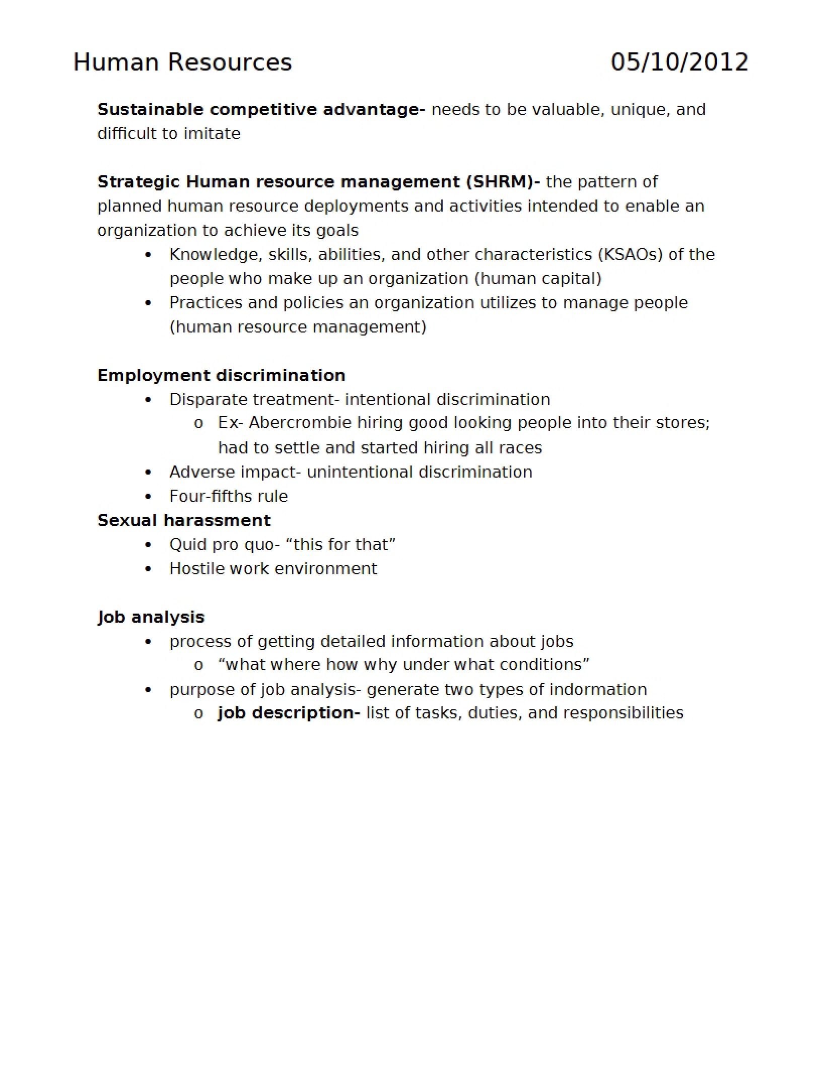 HR Management
