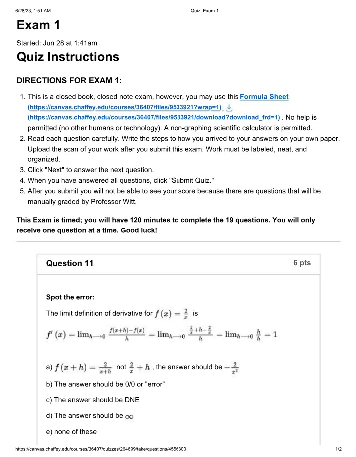 English Composition Exam 1