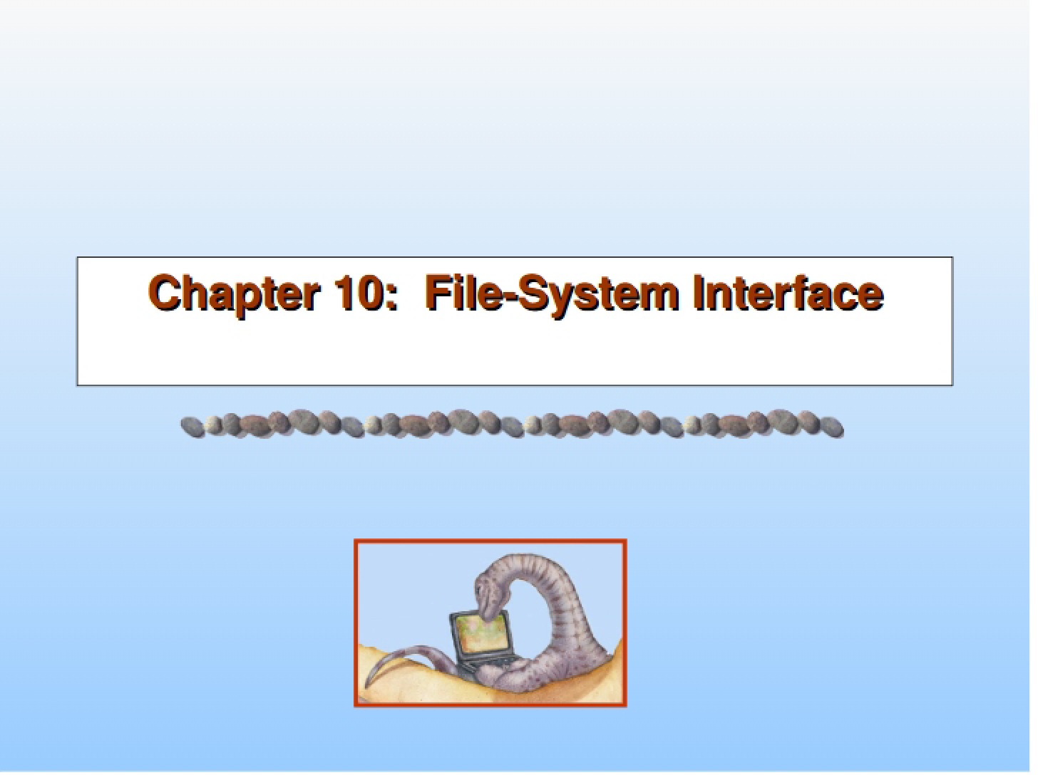 Interface for File Systems