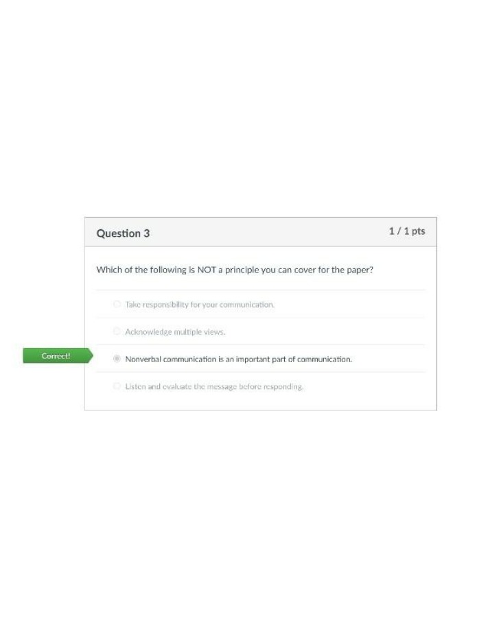 Communication Principles - Question 3
