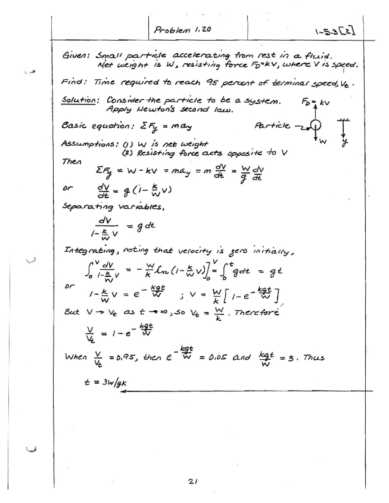 Practice Problems for MEEN 344 Exam One