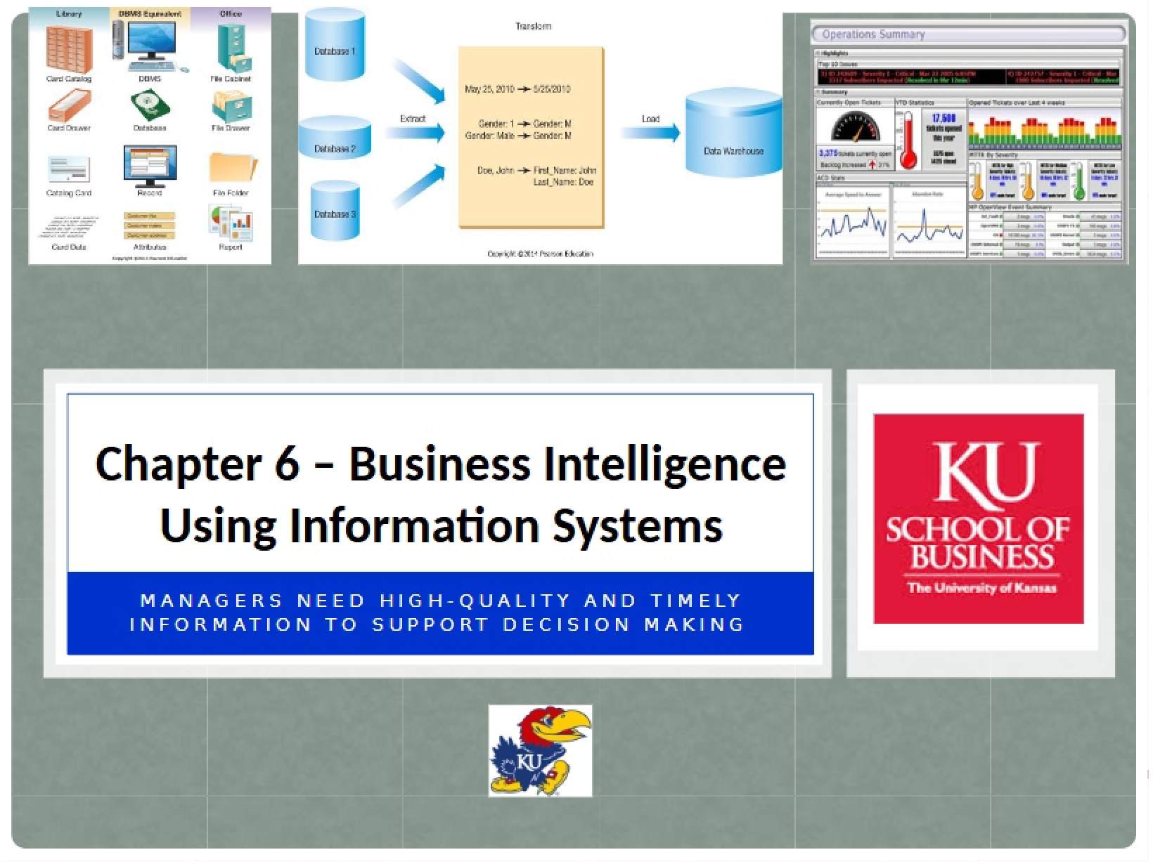 Business Intelligence (Ch. 6)