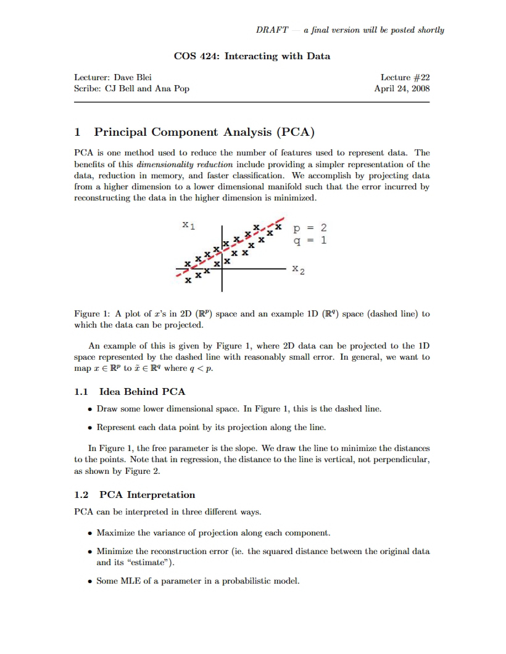 Twenty-Second Lecture