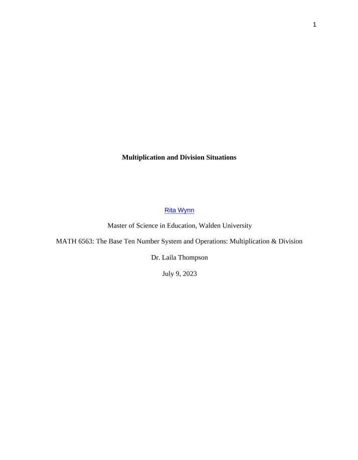 MATH6563 Week 1 Assignment