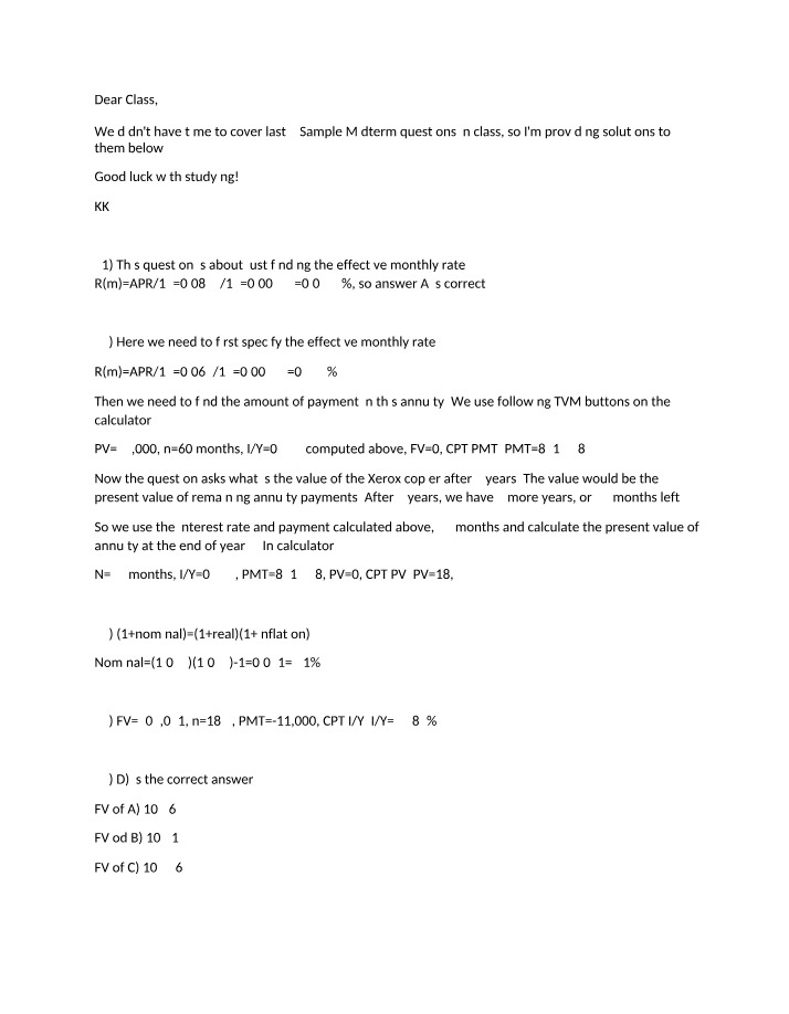 Solutions for Problems 21-25 (Sample Midterm)