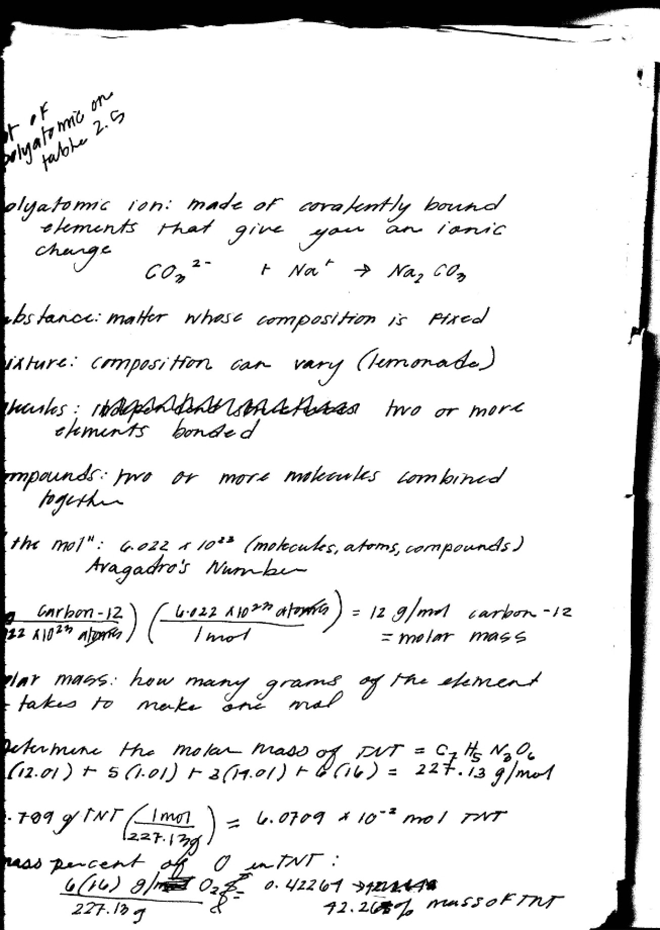 Chemical Principles Notes 3