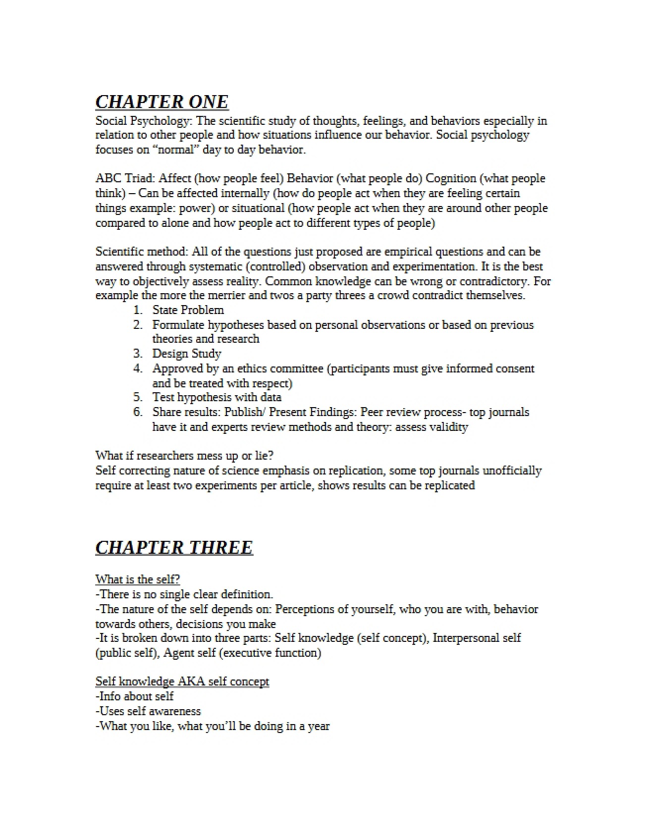 Fundamentals of Social Psychology