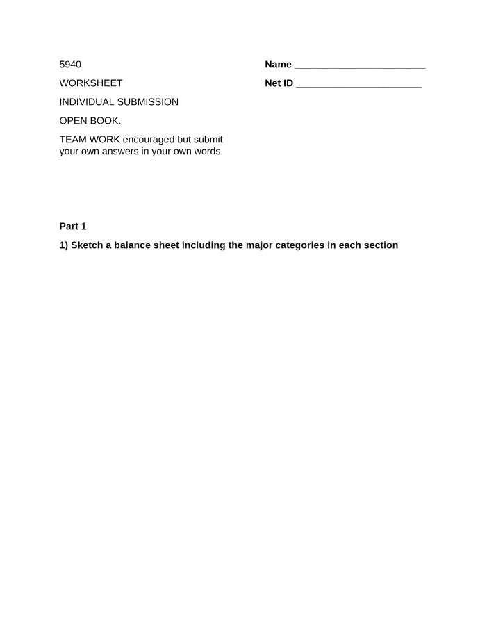 ENMGT 5940 Worksheet - Module 3 Chapter 17