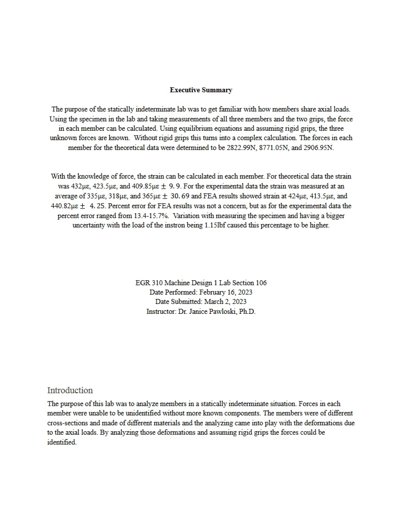 Lab 6 - Machine Design