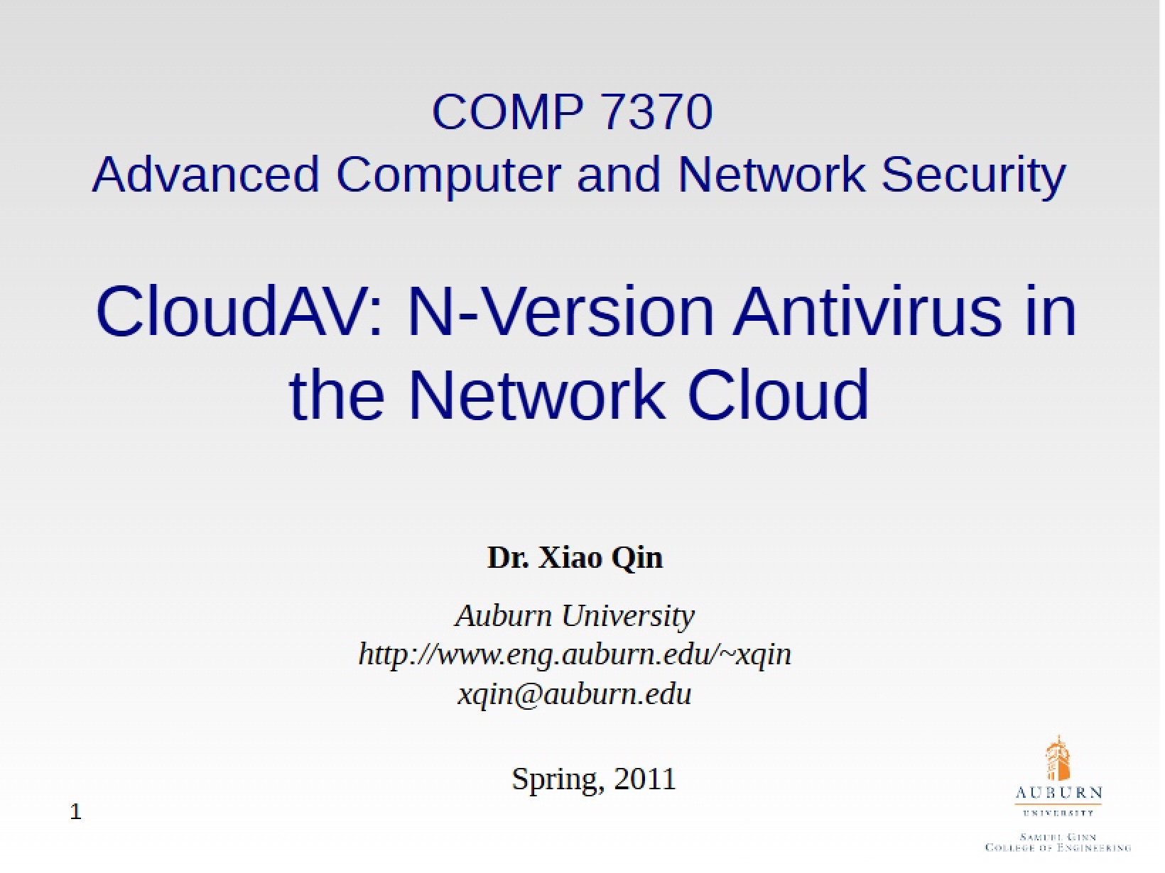 Security Lecture 06A