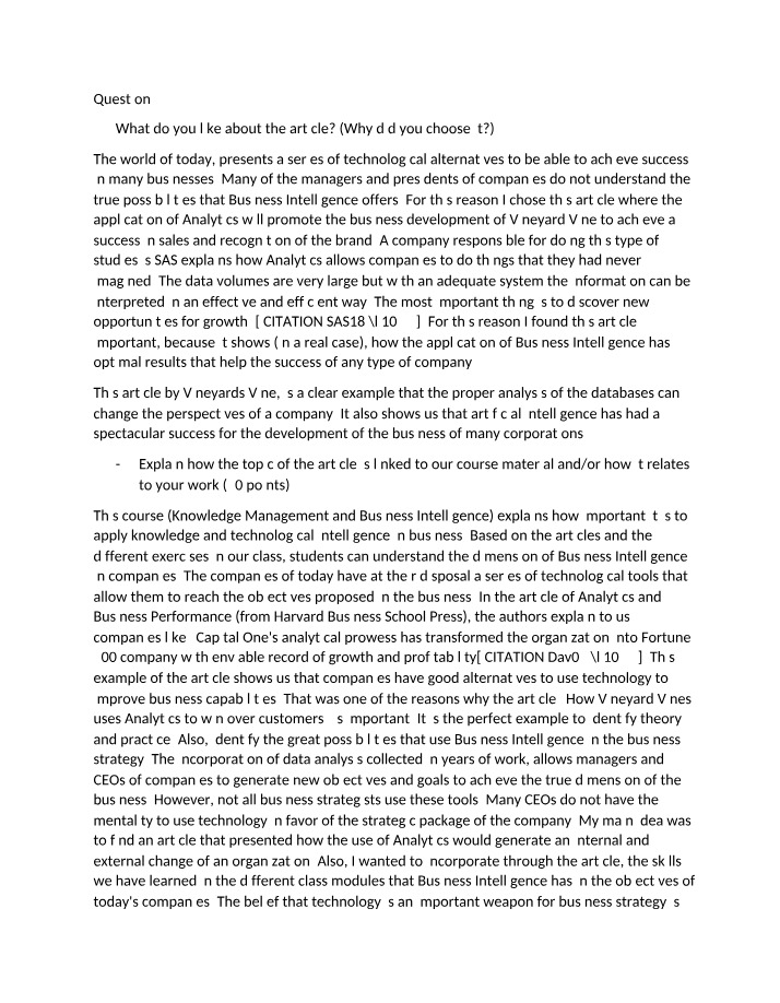 Exam 1 First Draft