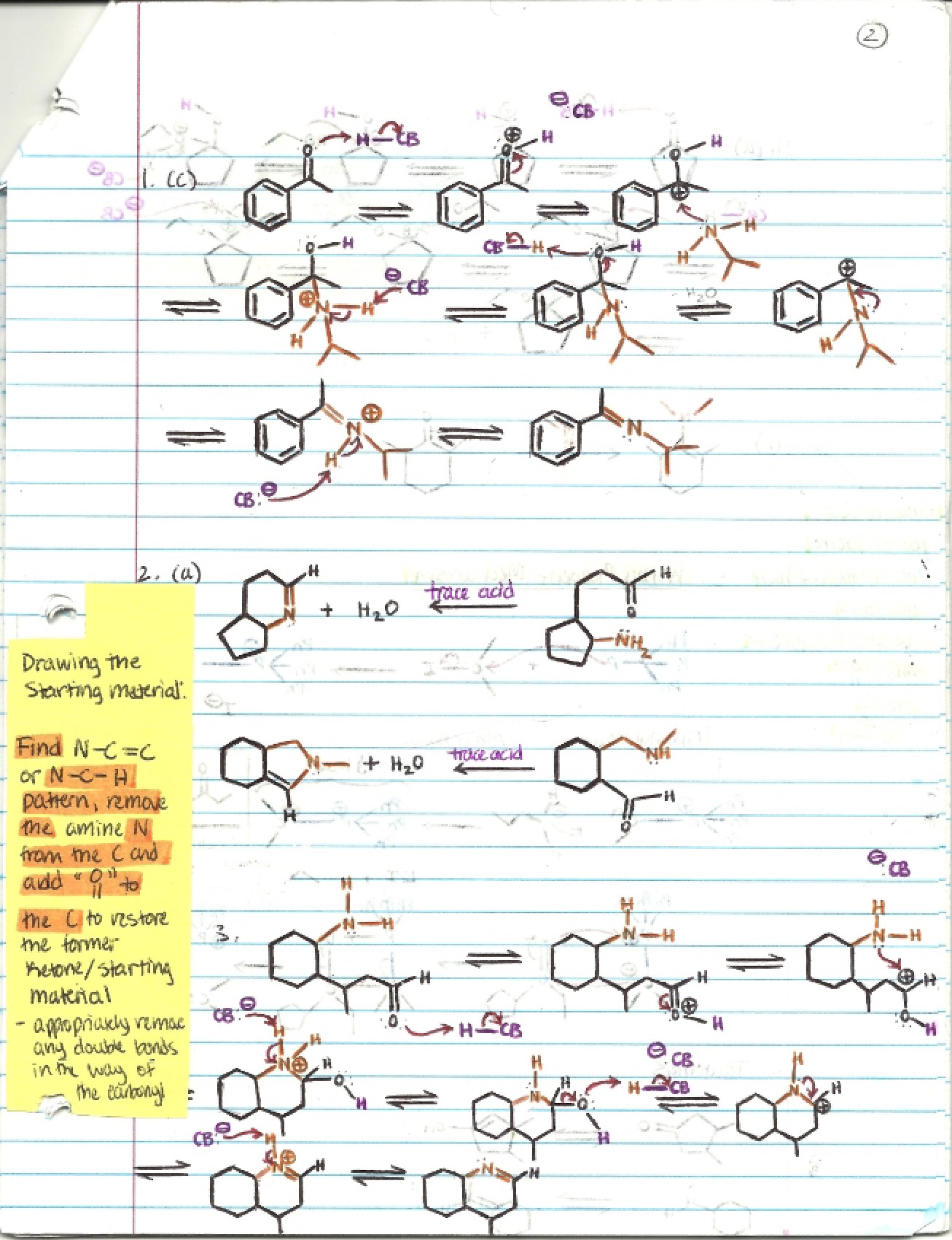 Organic Chemistry II Class Notes