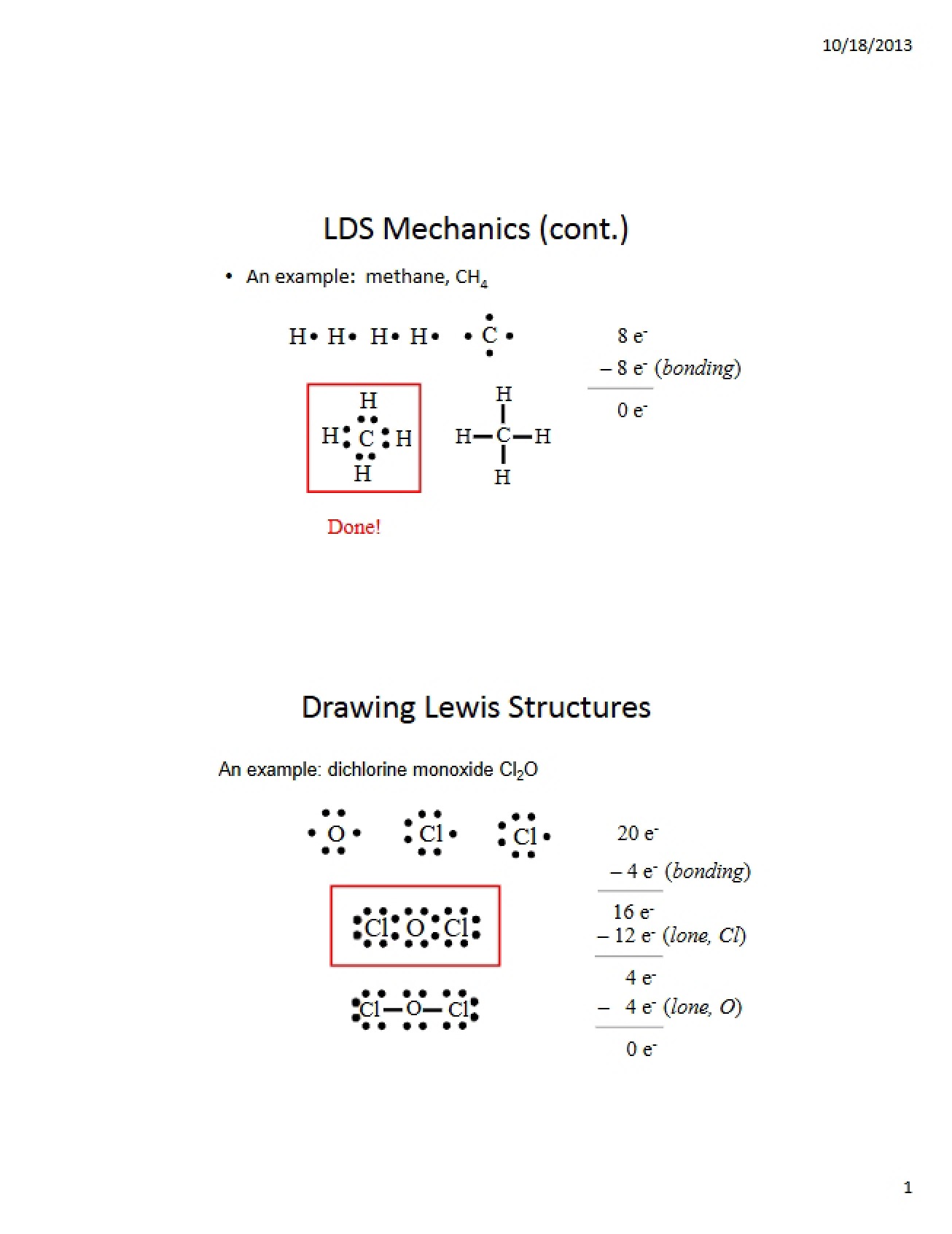 Lecture 9 Example Problems