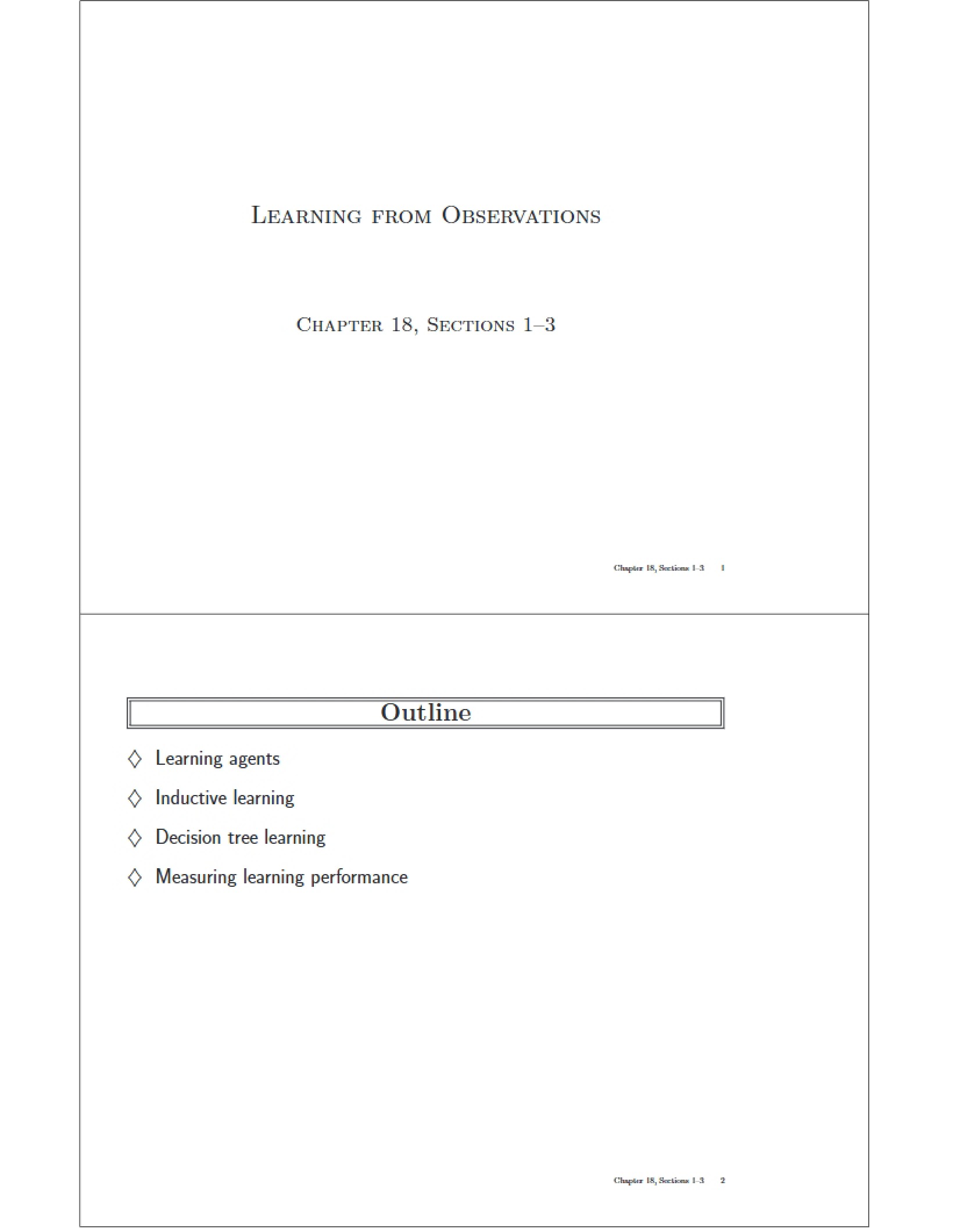 Observational Learning
