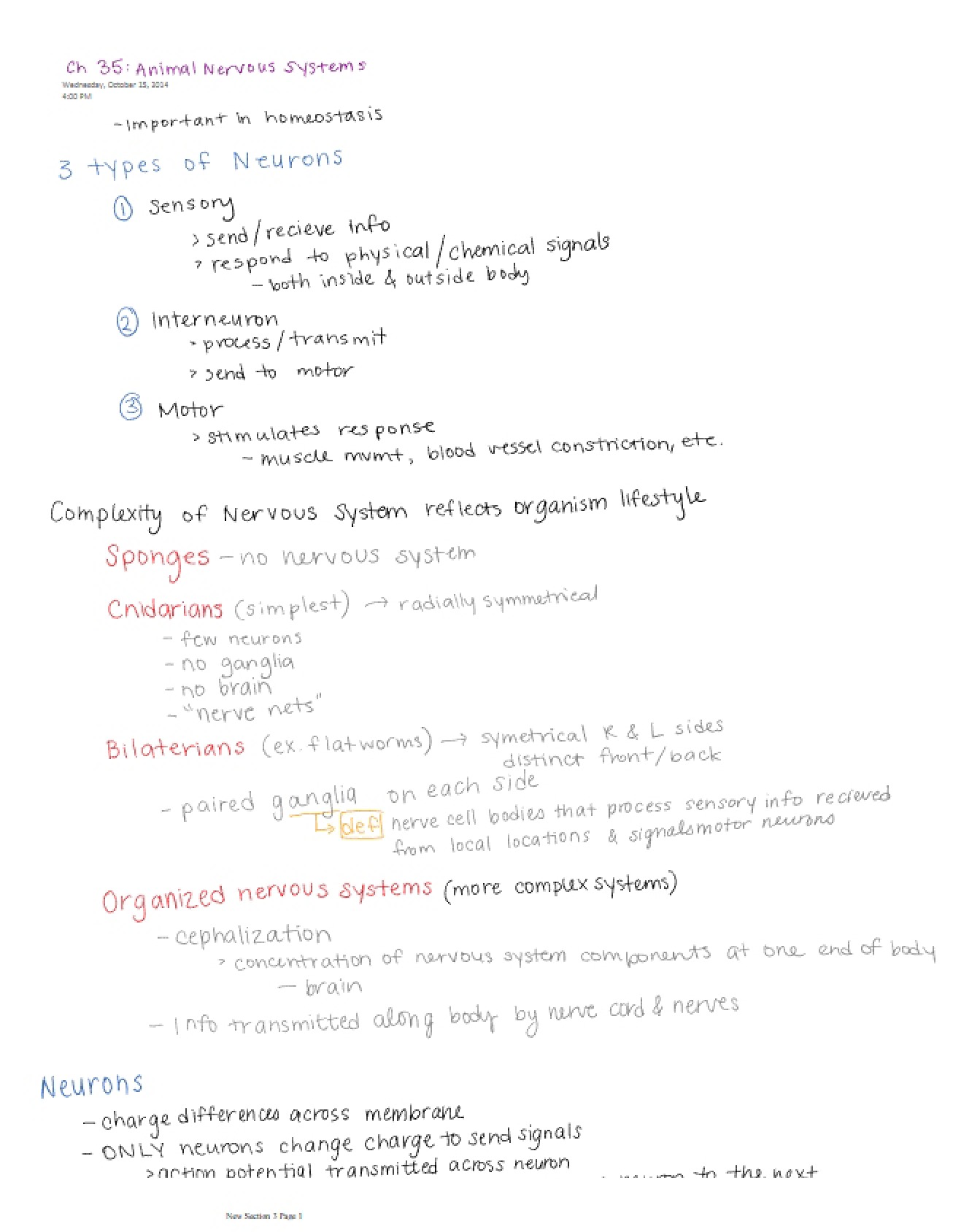 Course Notes - Fundamentals Of Life Science- Diversity Of Life, Evolution And Adaptation