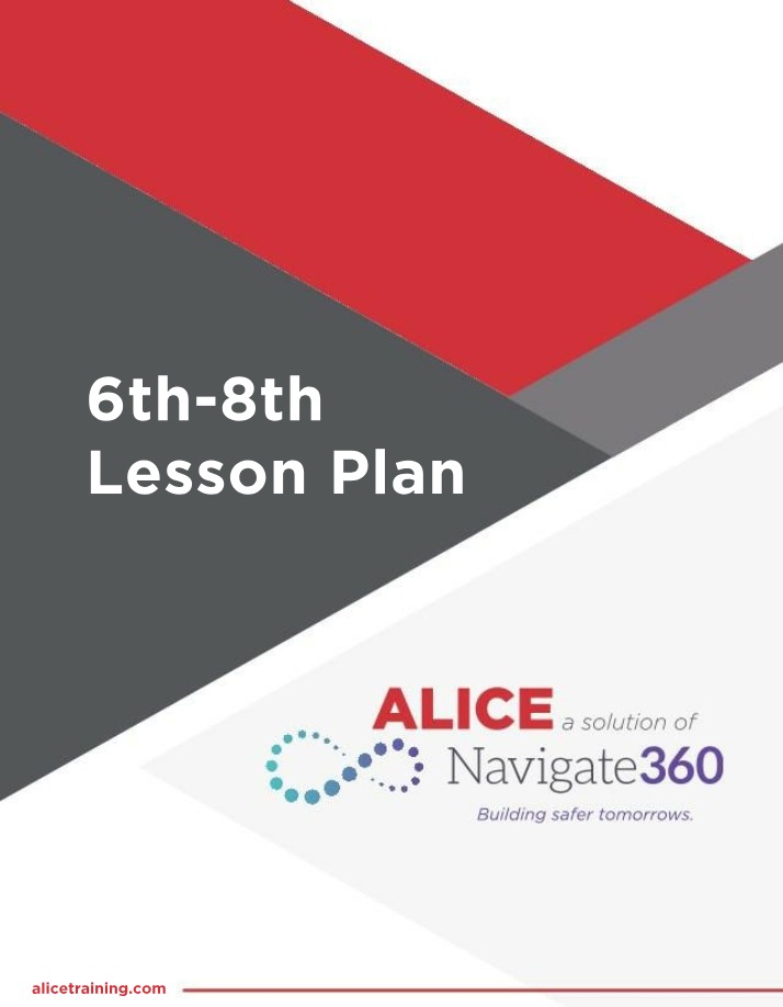 6th-8th Grade ALICE Lesson Plan
