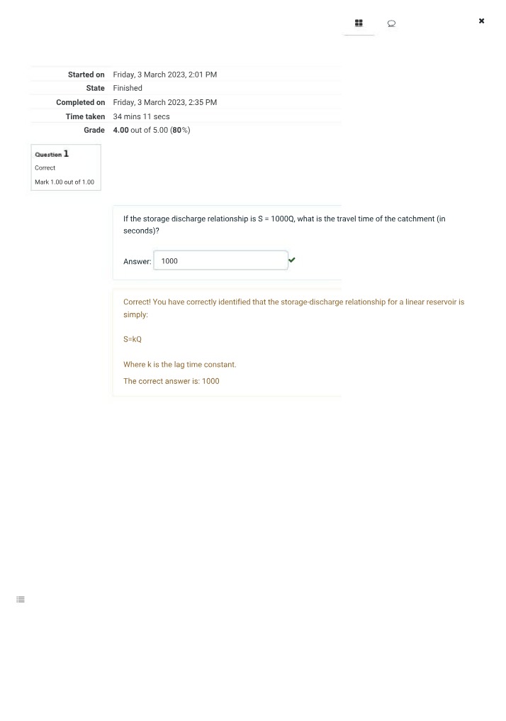 CVEN3501 Quiz 3 Problems
