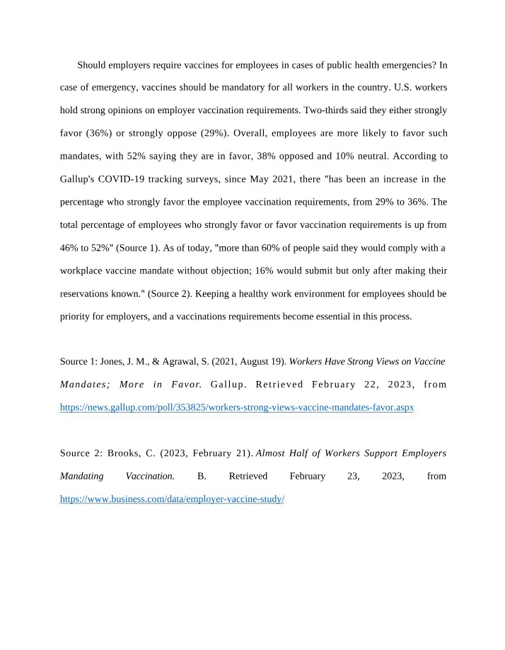 PSY101 Mini Essay