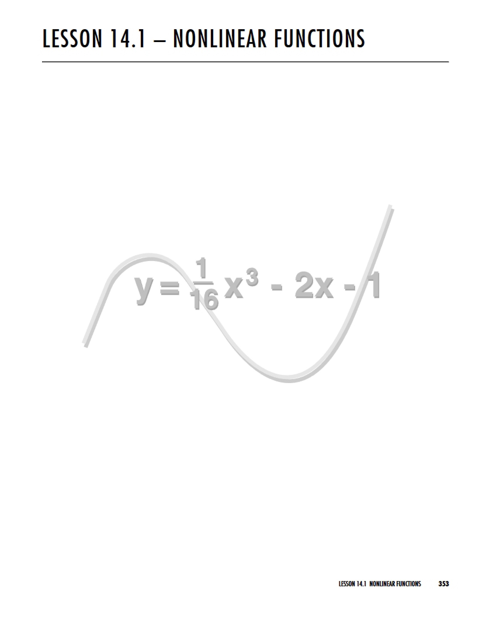Functions (Nonlinear)