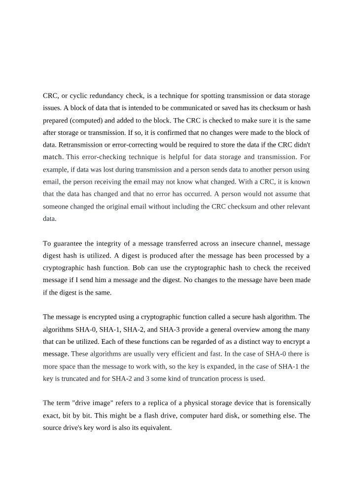 CIS 633 Notes - Bellevue University 2024