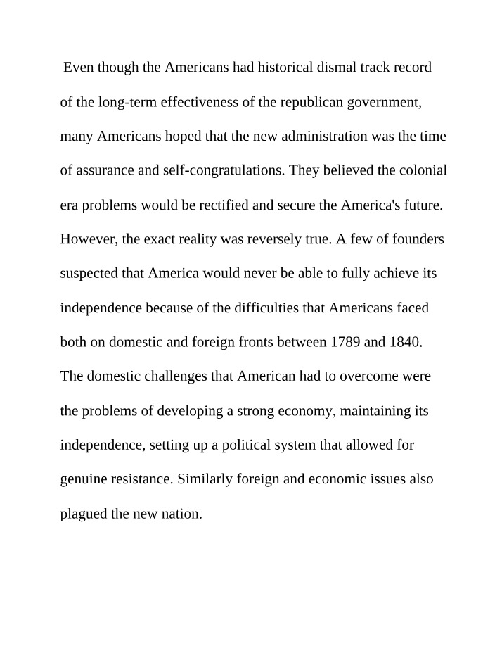 Challenges and Disappointments in America's Struggle