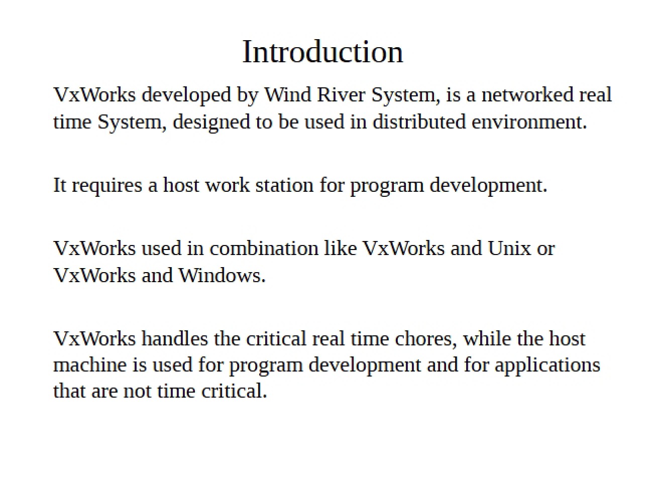 Course Lecture Notes