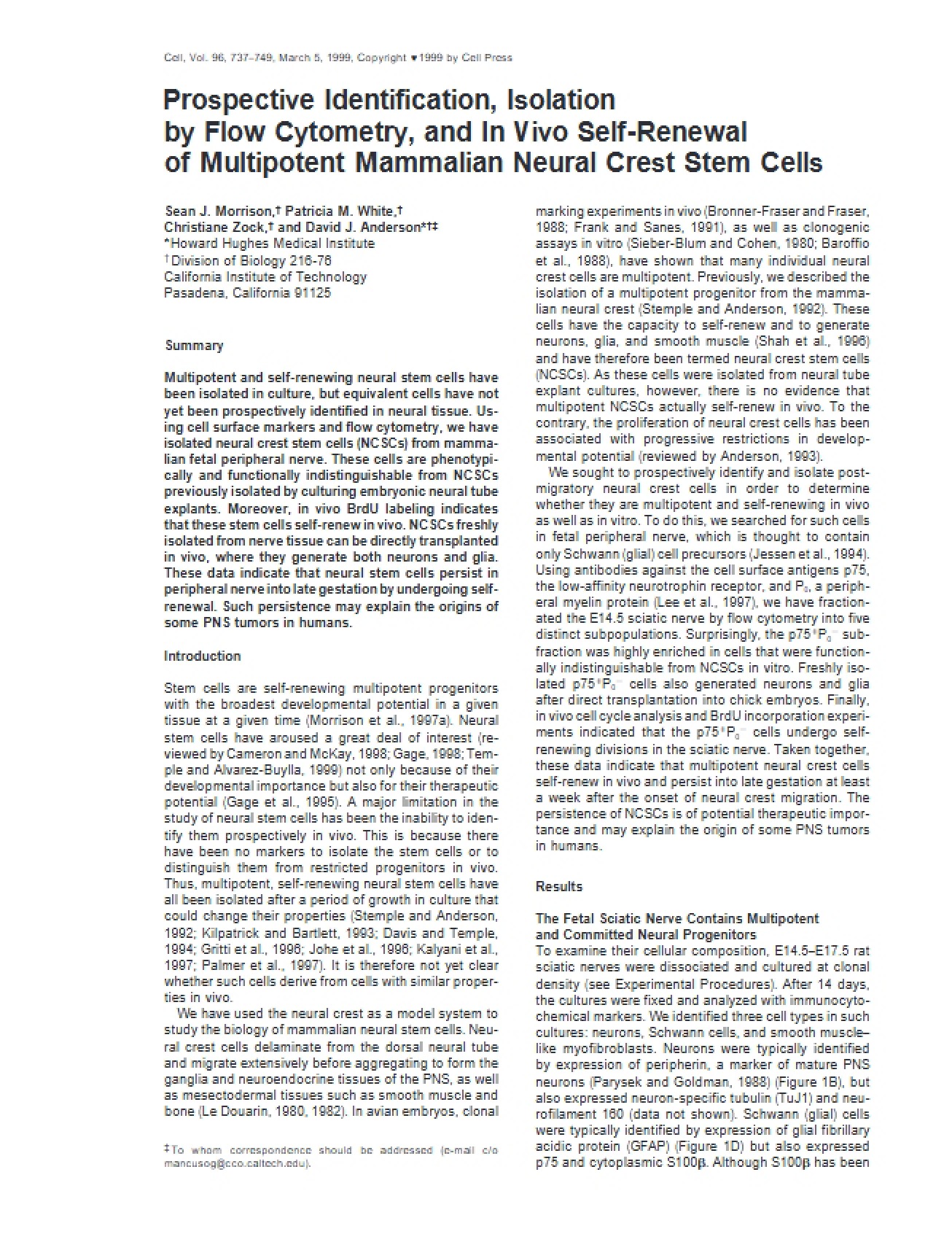 Introduction to Flow Cytometry