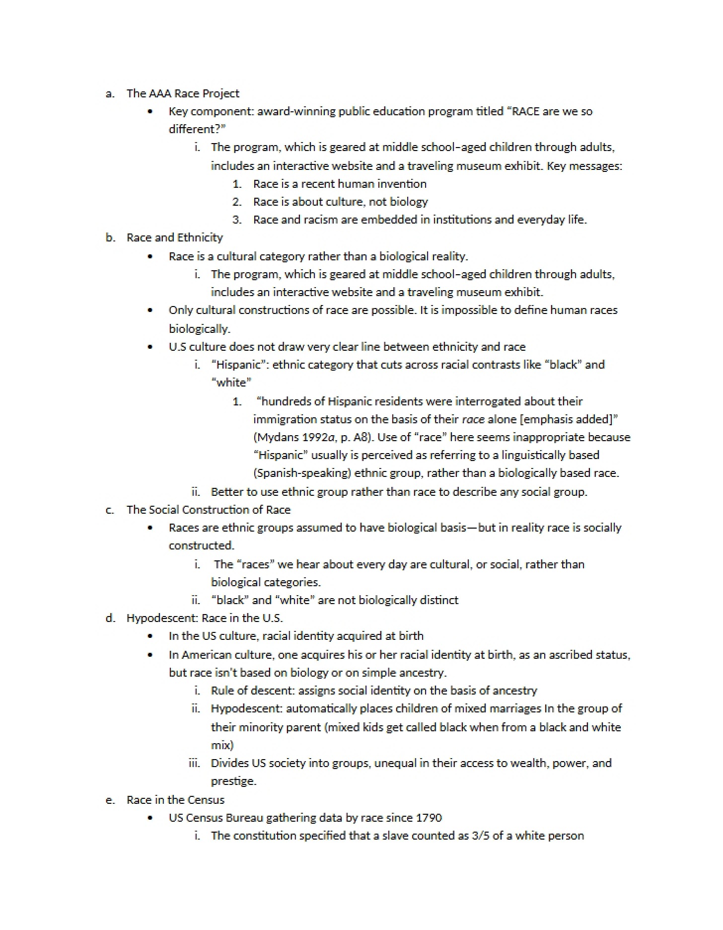 Key Lecture Insights