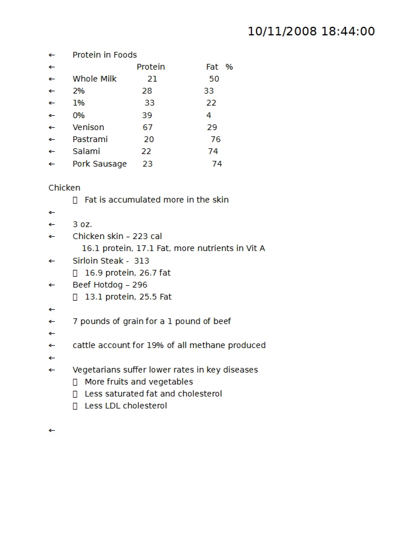 Week Twelve Lecture Notes