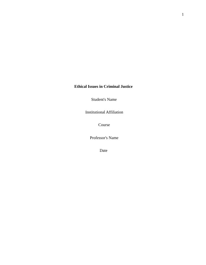 The Shooting of Ramarley - Ethical Issues in Criminal Justice
