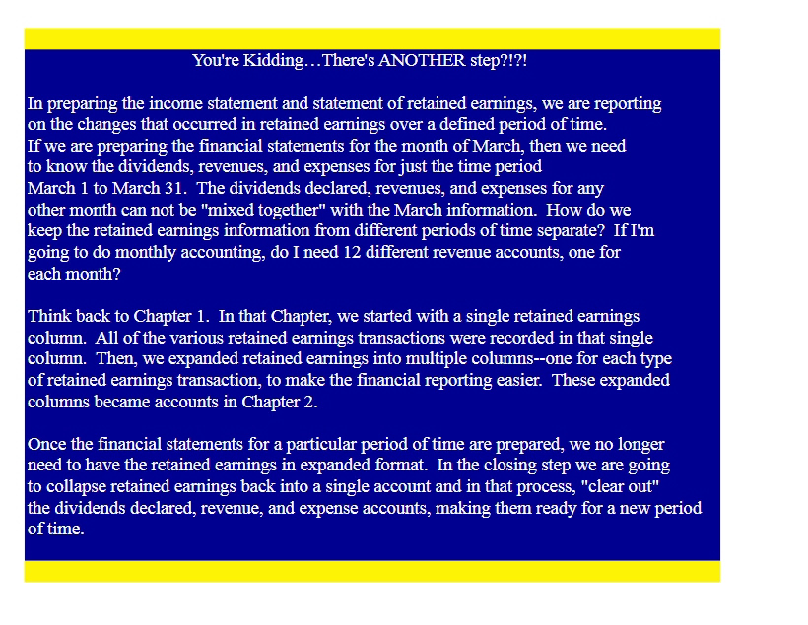 Presentation Slides for Chapter Four