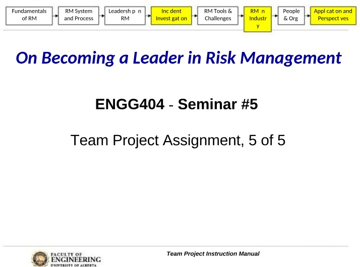 ENGG404 Team Project Assignment - Seminar 5